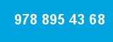 978 895 43 68 978 895 43 68
